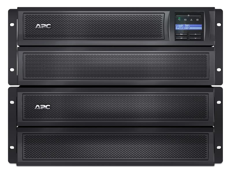 APC Smart-UPS X 3000VA noodstroomvoeding 8x C13, 2x C19 uitgang, USB, NMC