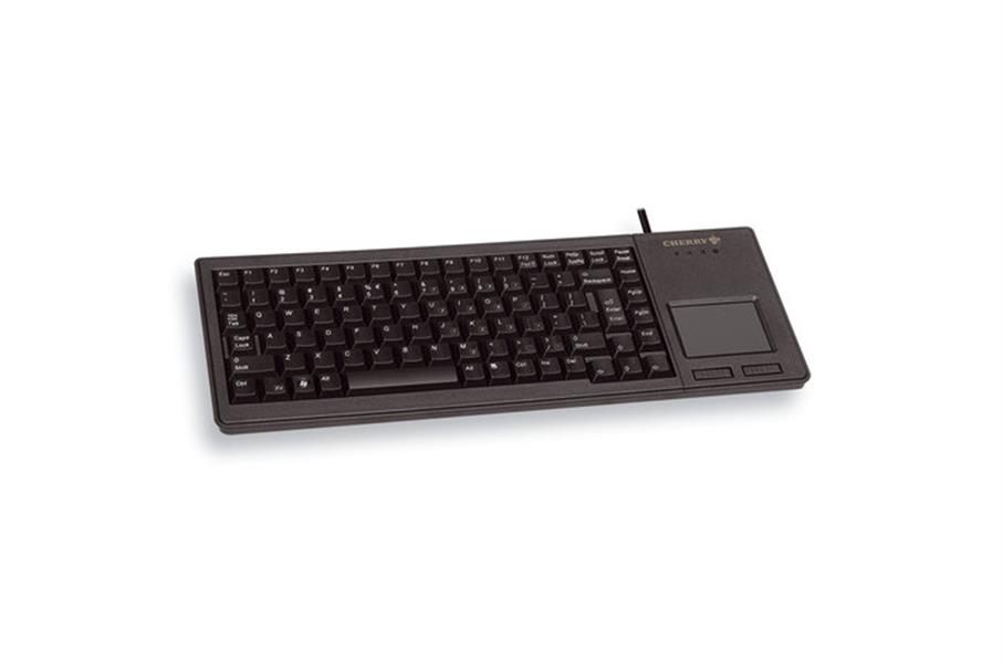 CHERRY XS Touchpad toetsenbord USB QWERTY Amerikaans Engels Zwart