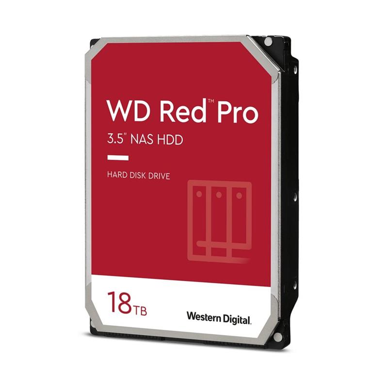 18TB RED PRO 512MB CMR 3 5IN SATA 6GB S