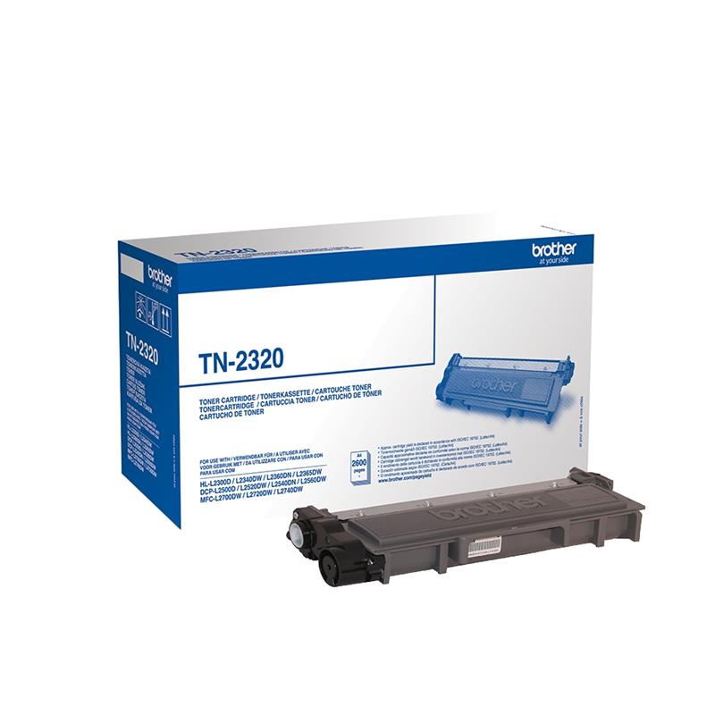 Brother TN-2320 tonercartridge Origineel Zwart 1 stuk(s)