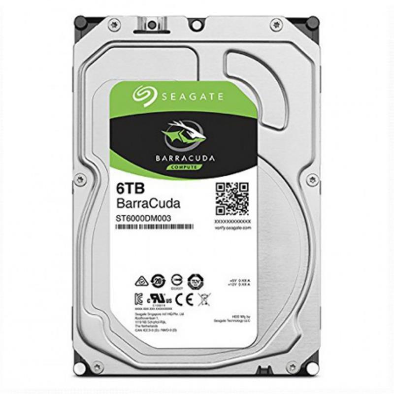 Seagate Barracuda 6TB 3.5"" 6000 GB SATA III