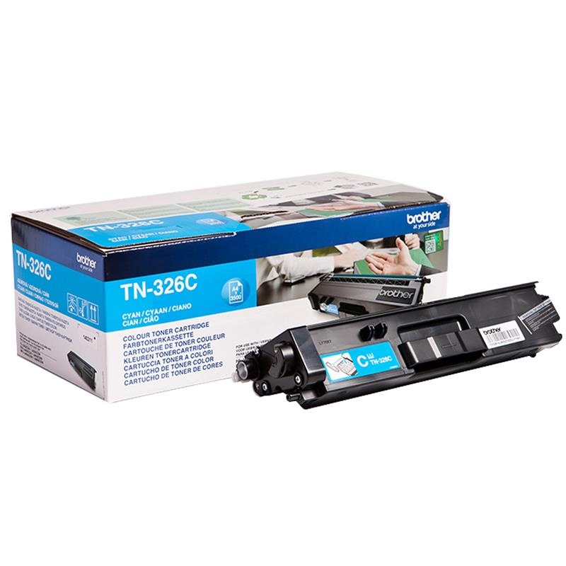 Brother TN-326C tonercartridge Origineel Cyaan 1 stuk(s)