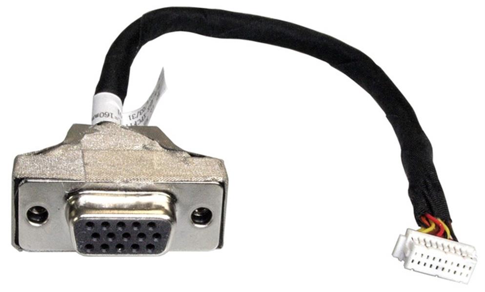 Shuttle PVG01 kabeladapter/verloopstukje 15-pin Mini D-Sub 2 x 10-pin Zwart, Roestvrijstaal, Wit