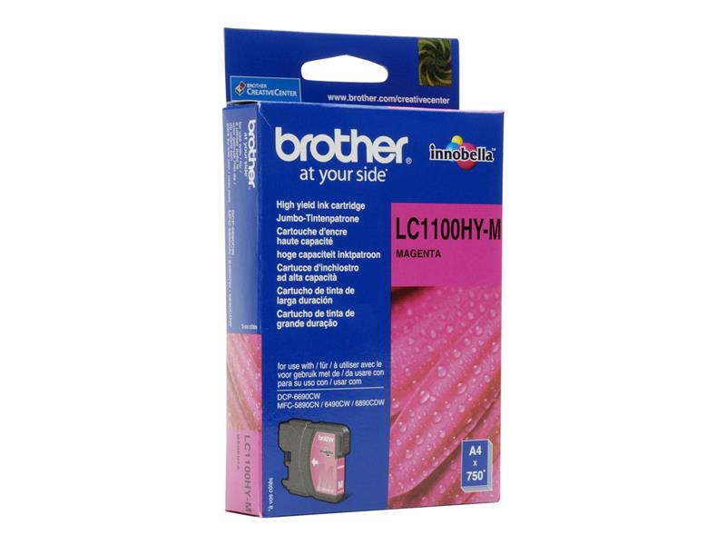 Brother LC-1100M inktcartridge Origineel magenta 1 stuk(s)