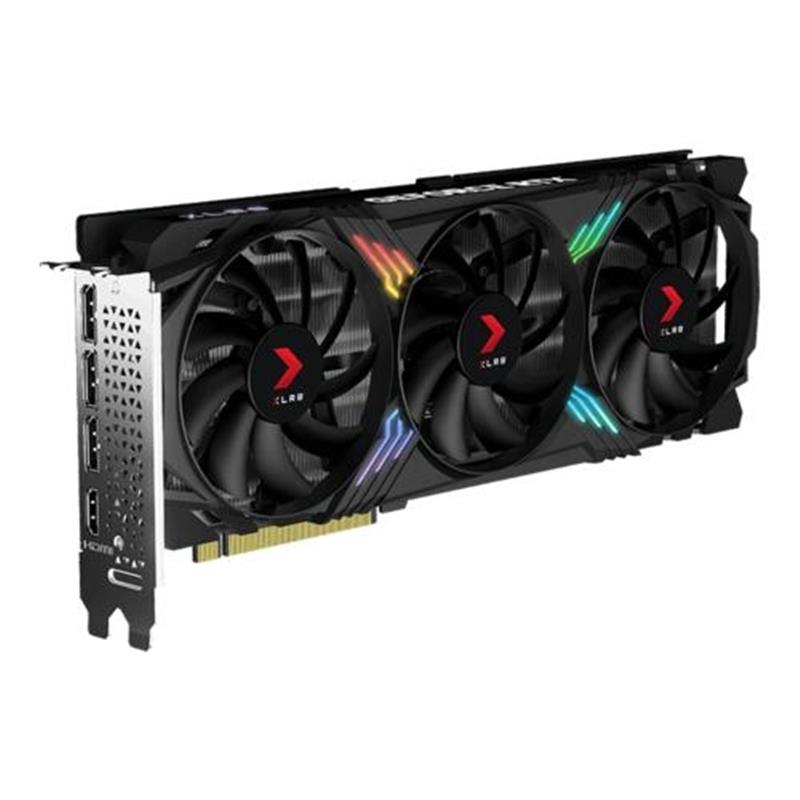 PNY VCG407012TFXXPB1 videokaart NVIDIA GeForce RTX 4070 12 GB GDDR6X