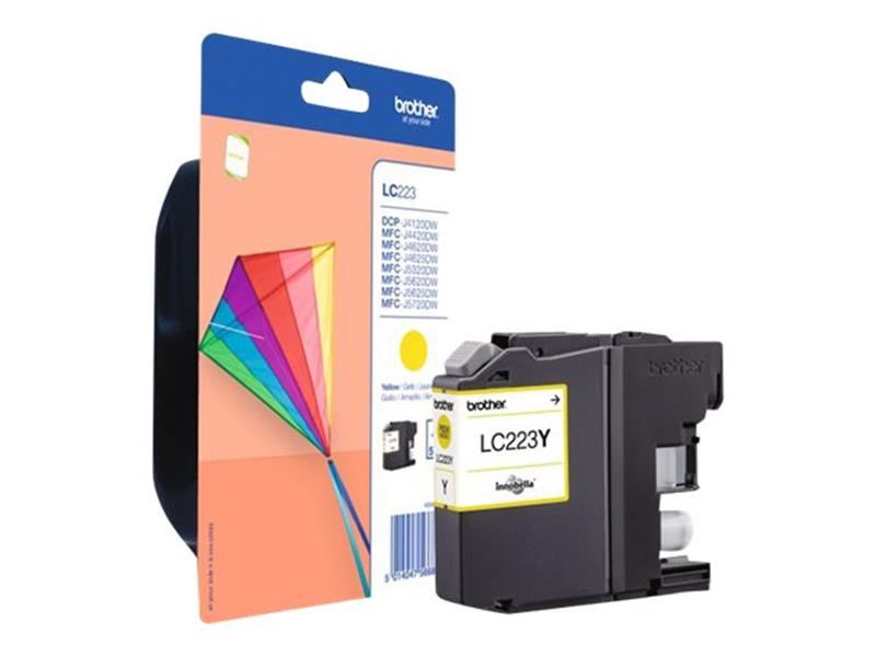 Brother LC-223Y inktcartridge Origineel Geel 1 stuk(s)