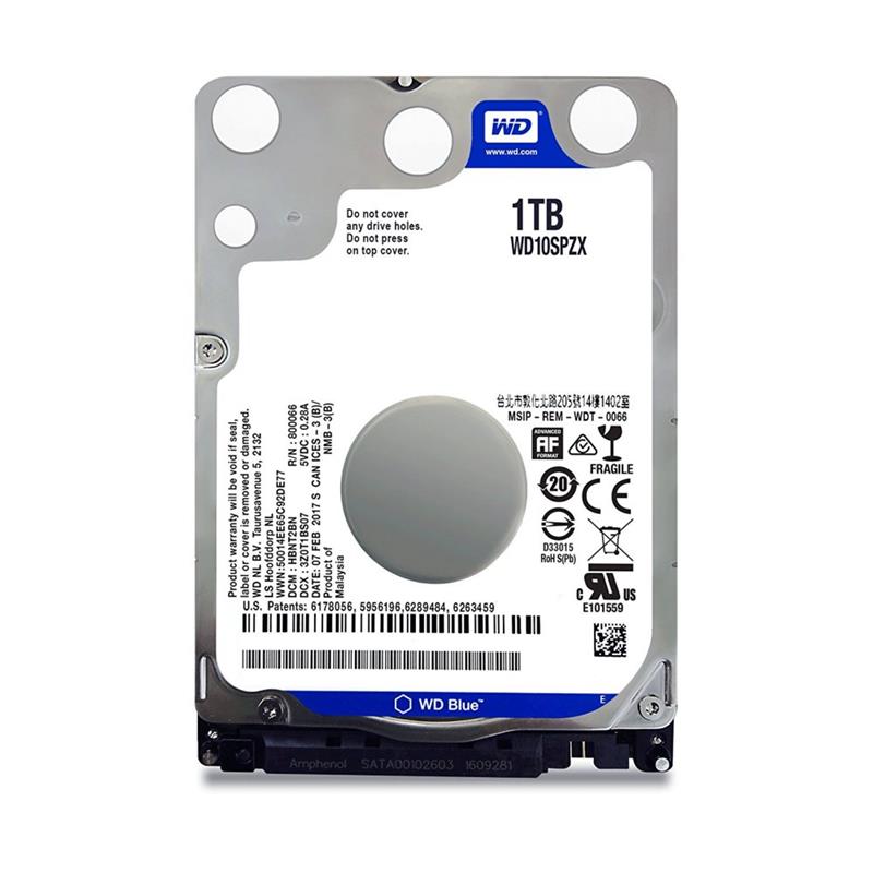 WD HD2.5 SATA3 1TB WD10SPZX /5.4k/ 7mm (Di)