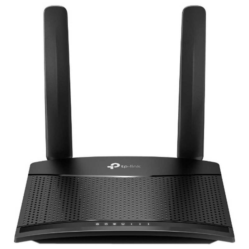 TP-LINK TL-MR100 draadloze router Fast Ethernet Single-band (2.4 GHz) 3G 4G Zwart