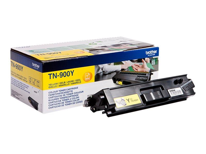 Brother TN-900Y tonercartridge Origineel Geel 1 stuk(s)