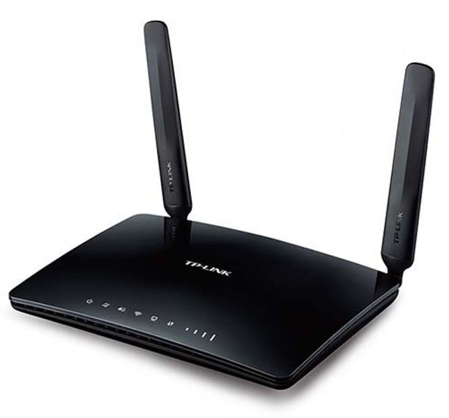 TP-LINK TL-MR6400 draadloze router Single-band (2.4 GHz) Fast Ethernet 3G 4G Zwart