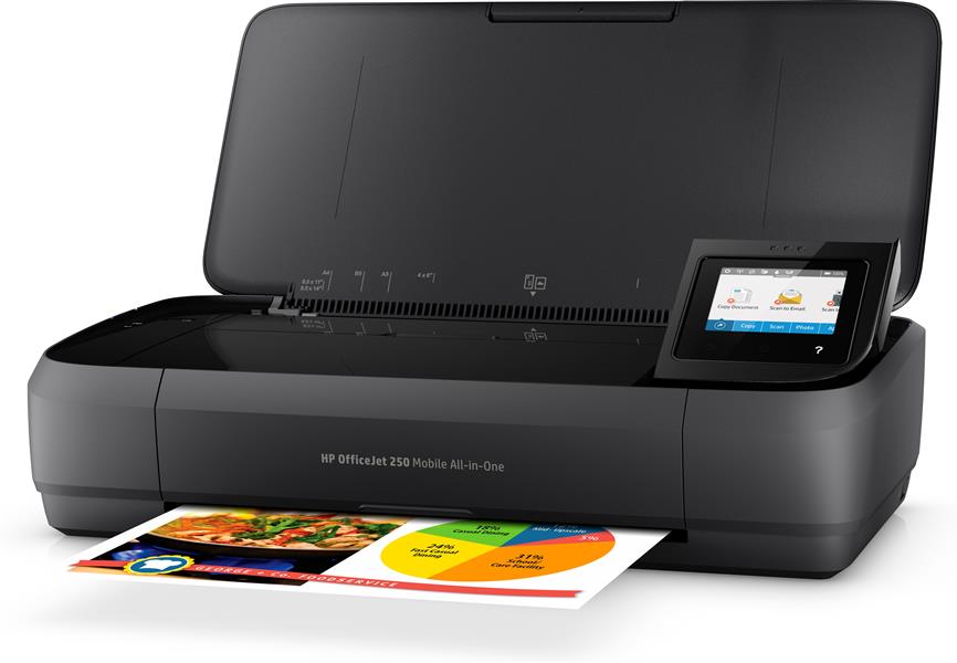 HP OfficeJet 250 Thermische inkjet 4800 x 1200 DPI 10 ppm A4 Wi-Fi