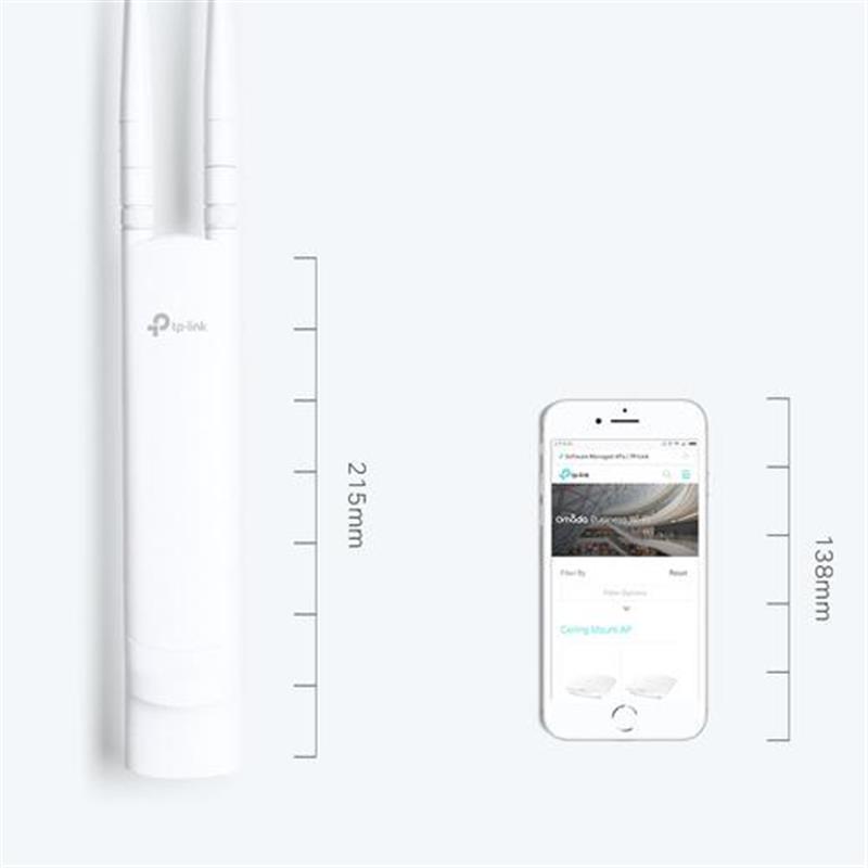 TP-LINK EAP110-Outdoor 300 Mbit/s Power over Ethernet (PoE) Wit