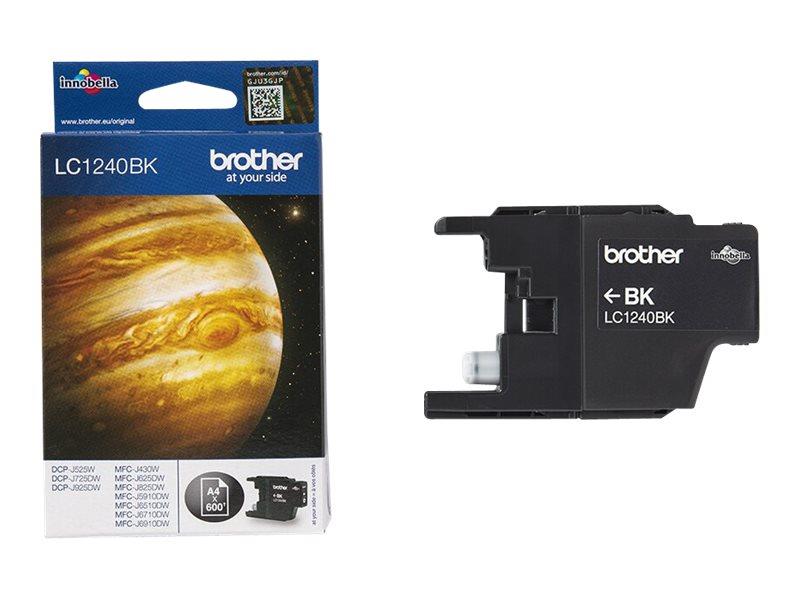 Brother LC1240BK Inktcartridge, Zwart