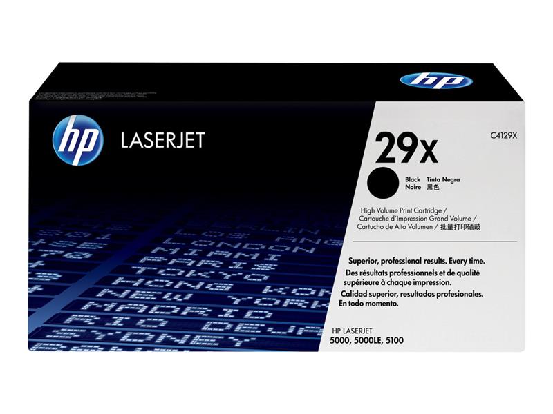 HP 29X Origineel Zwart 1 stuk(s)
