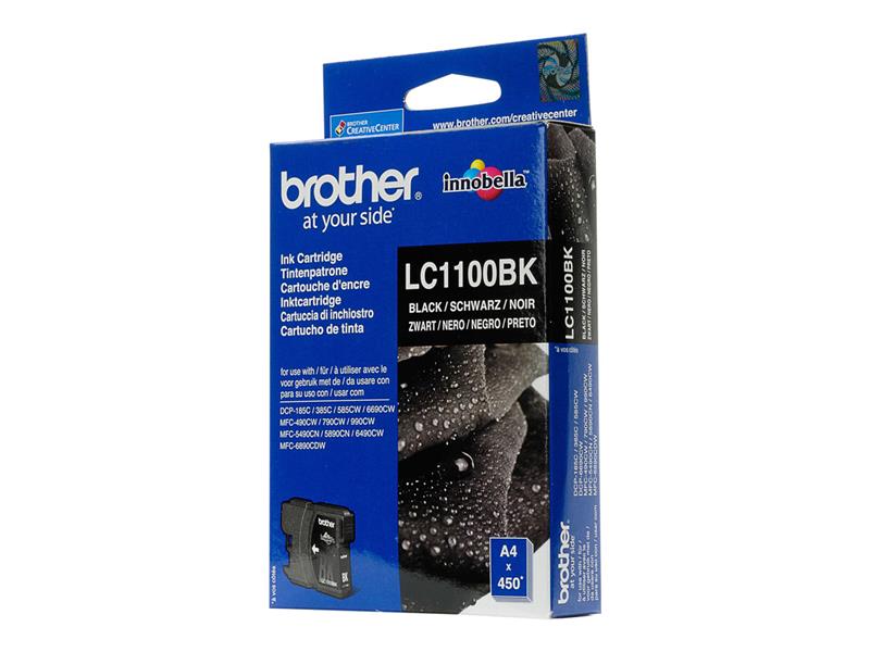 Brother LC-1100BK Black Ink Cartridge Origineel Zwart 1 stuk(s)