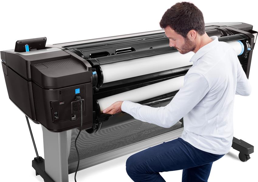 HP Designjet T1700dr grootformaat-printer Kleur 2400 x 1200 DPI Thermische inkjet 1118 x 1676