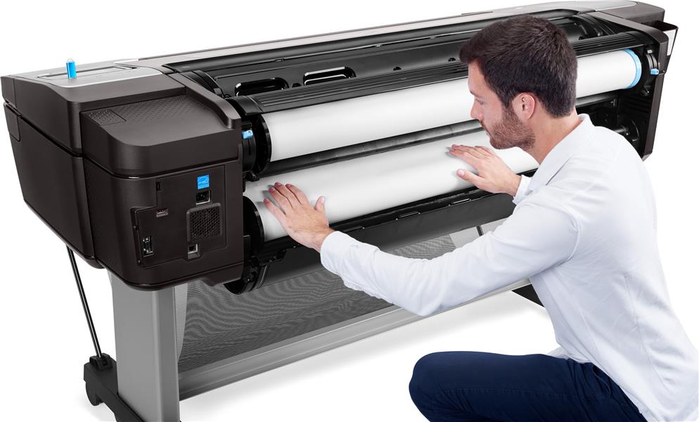 HP Designjet T1700dr grootformaat-printer Kleur 2400 x 1200 DPI Thermische inkjet 1118 x 1676