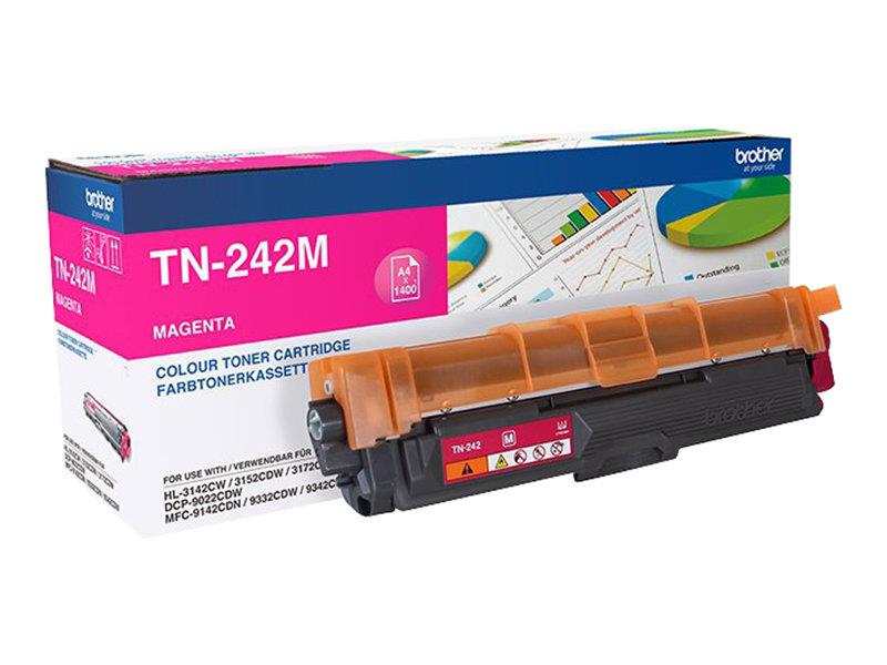 Brother TN-242M tonercartridge Origineel Magenta 1 stuk(s)