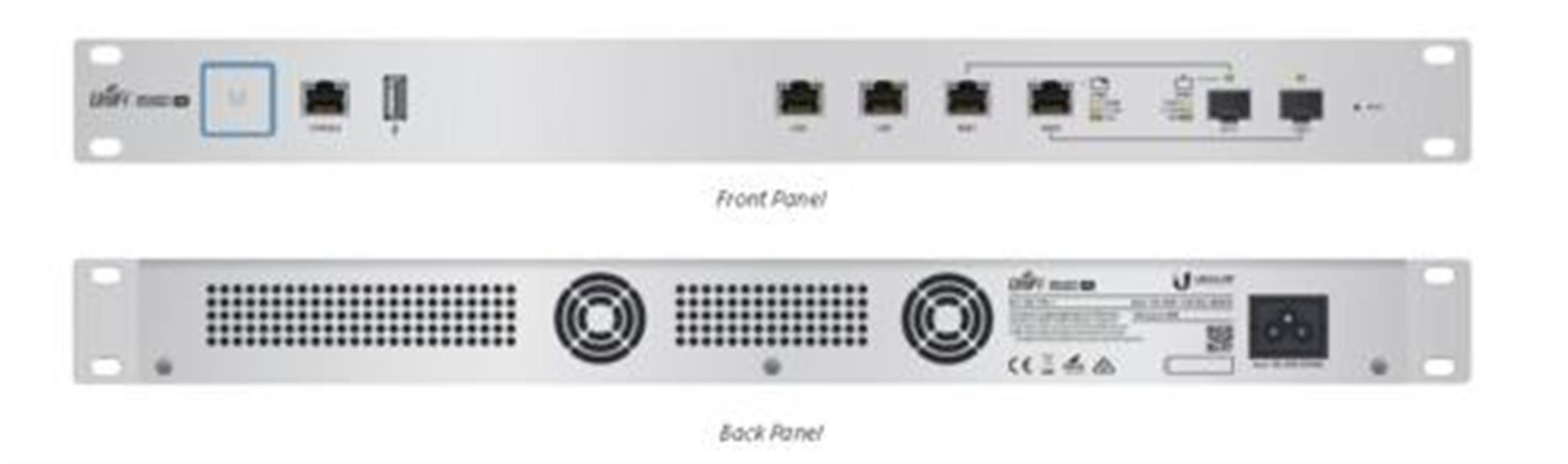 Ubiquiti UniFi Security Gateway Pro (2xLAN/2xWAN) Advanced Security, Monitoring and Management