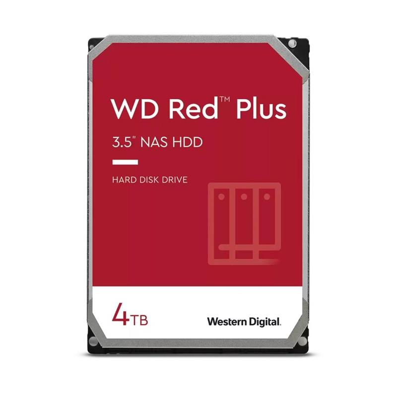 WD Red Plus 4TB SATA 6Gb s 3 5inch HDD
