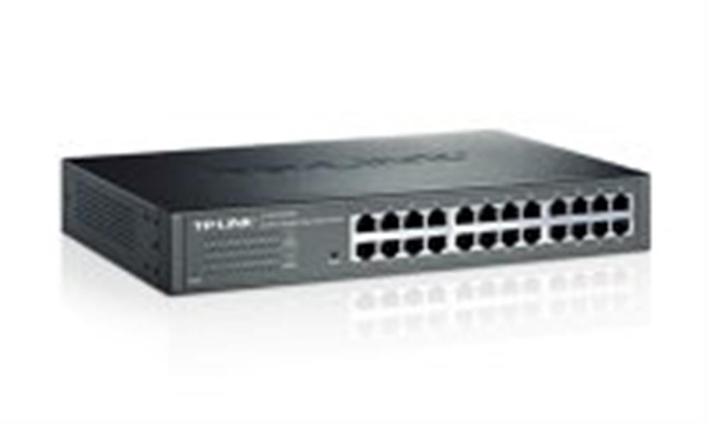 TP-LINK TL-SG1024DE Managed L2 Gigabit Ethernet (10/100/1000) Zwart