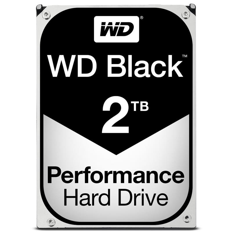 Western Digital BLACK Performance Desktop HDD 2TB 3 5 SATA3 64MB 7200RPM 164 MB s