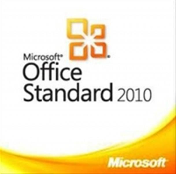 Microsoft Office Standard 2010, LIC/SA, OLP-D, 1Y AQ Y1, GOV Overheid (GOV)
