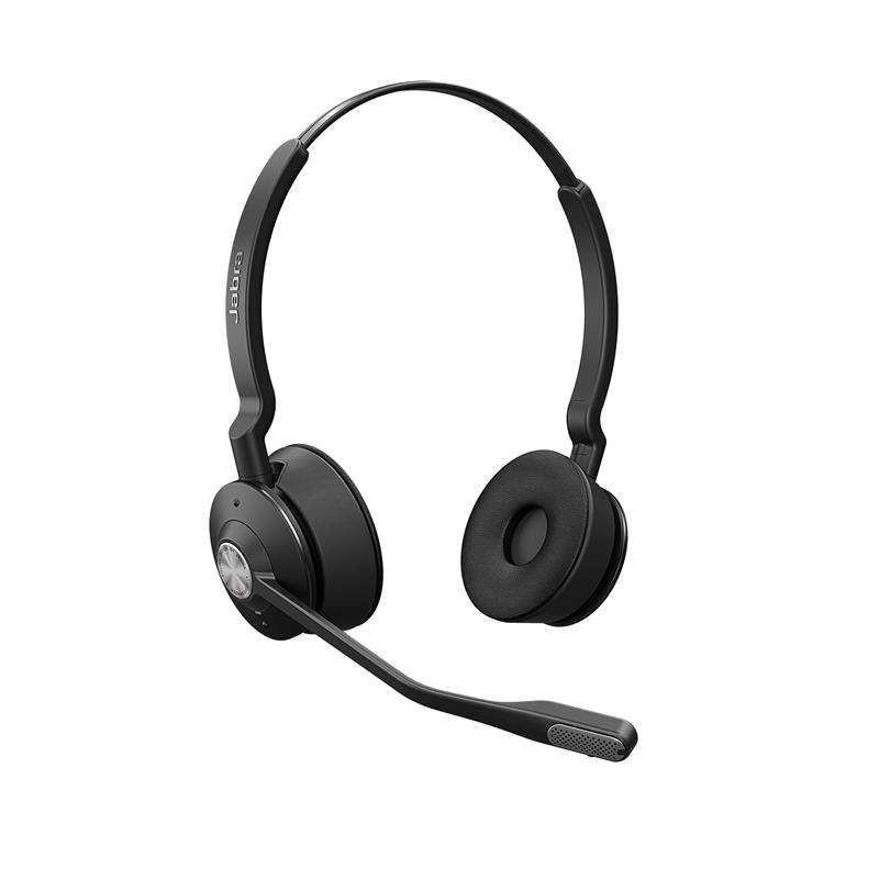 Jabra Engage 65 Stereo Headset Draadloos Hoofdband Kantoor/callcenter Zwart