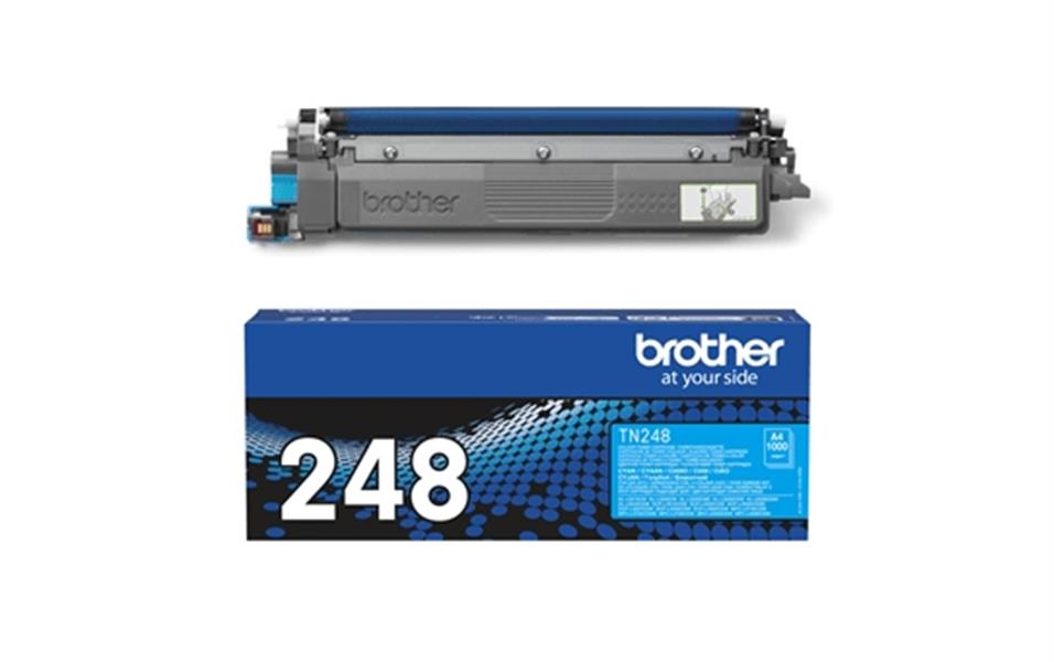 Brother TN248C Cyan Toner Cartridge ISO Yield 1.000 pages tonercartridge 1 stuk(s) Origineel