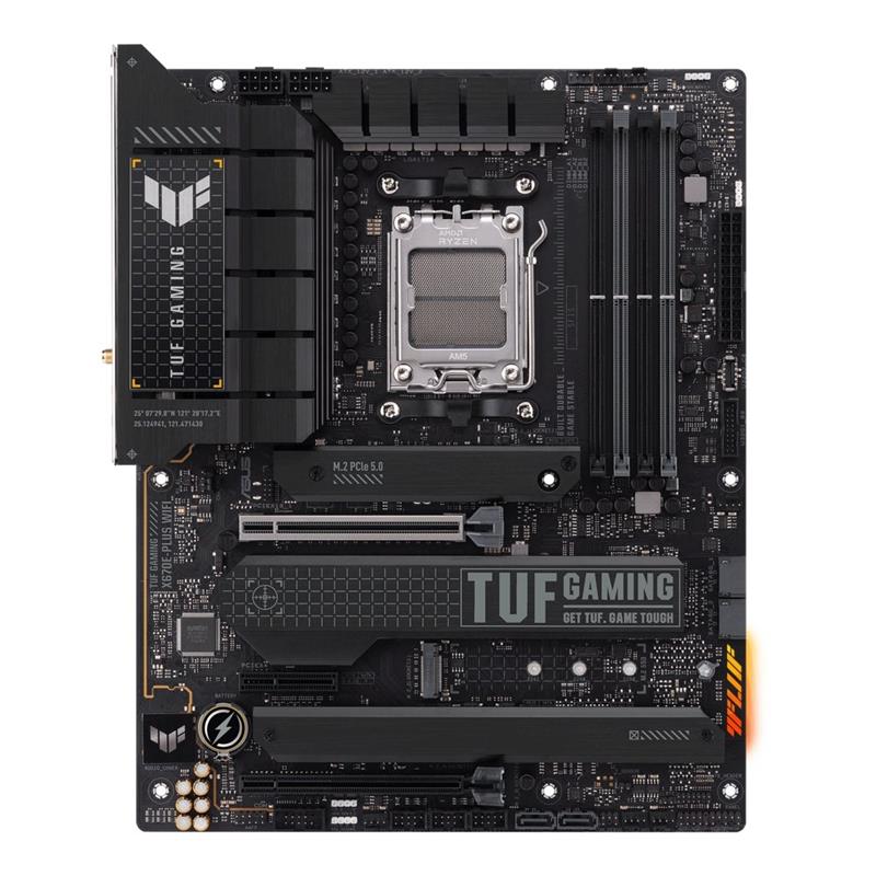 ASUS TUF GAMING X670E-PLUS WIFI AMD X670 Socket AM5 ATX