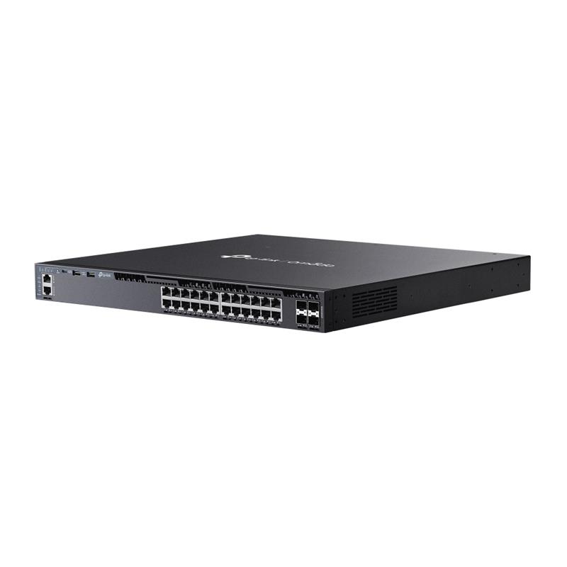 TP-Link Omada SG6428XHP netwerk-switch Managed L3 Gigabit Ethernet (10/100/1000) Power over Ethernet (PoE) 1U Zwart