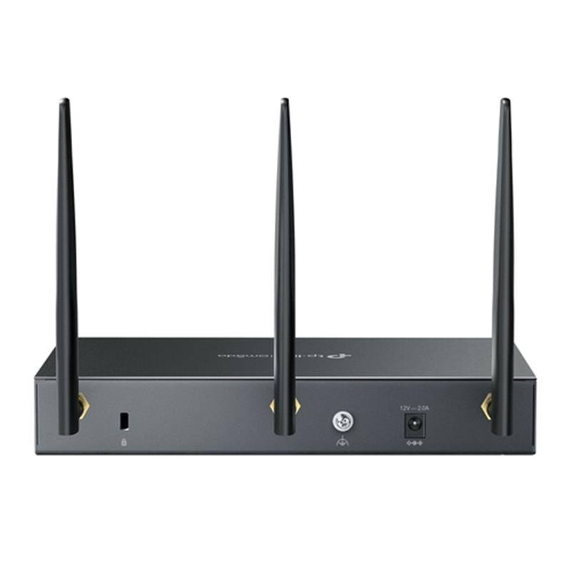 TP-Link ER706W draadloze router Gigabit Ethernet Dual-band (2.4 GHz / 5 GHz) Zwart