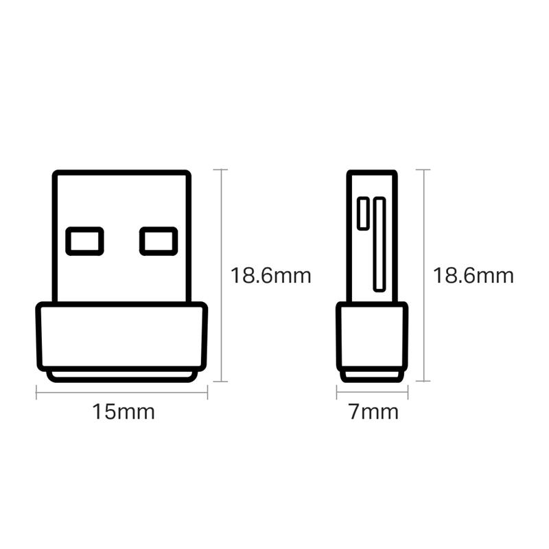 TP-LINK Archer T2U Nano WLAN 633 Mbit/s