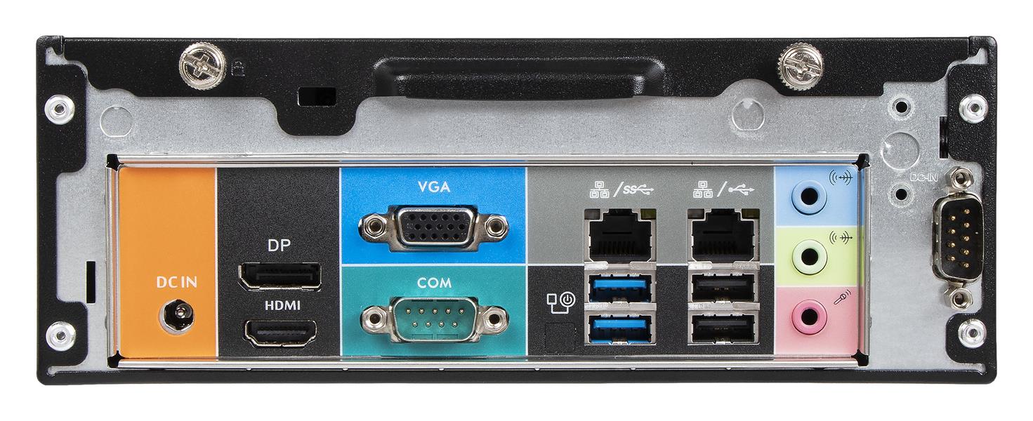 Shuttle XP? slim XH310RV PC/workstation barebone Zwart Intel® H310 LGA 1151 (Socket H4)