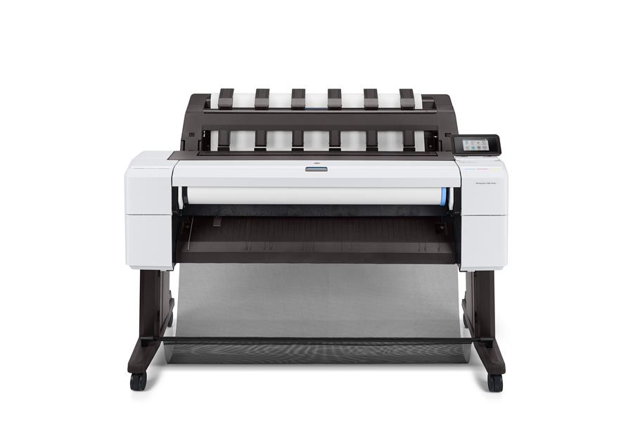 HP Designjet T1600 grootformaat-printer Kleur 2400 x 1200 DPI Thermische inkjet 914 x 1219 mm Ethernet LAN