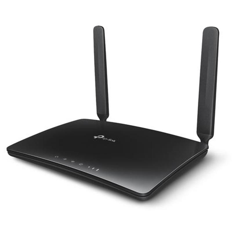 TP-Link Archer MR200 draadloze router Fast Ethernet Dual-band (2.4 GHz / 5 GHz) 4G Zwart