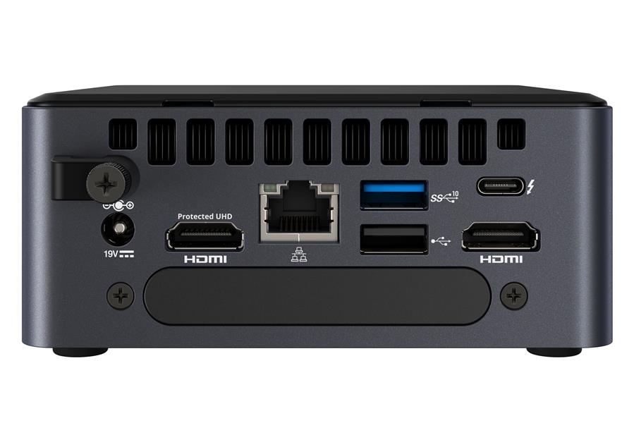 Intel NUC BKNUC8I3PNH PC/workstation barebone 0,69L maat pc Zwart BGA 1528 i3-8145U 2,1 GHz