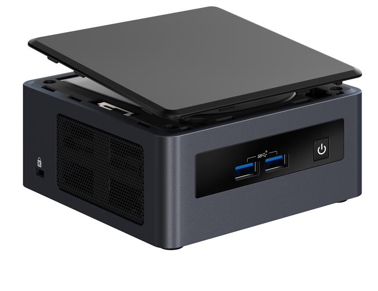 Intel NUC BKNUC8I3PNH PC/workstation barebone 0,69L maat pc Zwart BGA 1528 i3-8145U 2,1 GHz