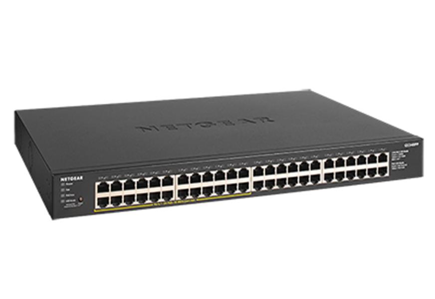 Netgear GS348PP Unmanaged Gigabit Ethernet (10/100/1000) Zwart Power over Ethernet (PoE)