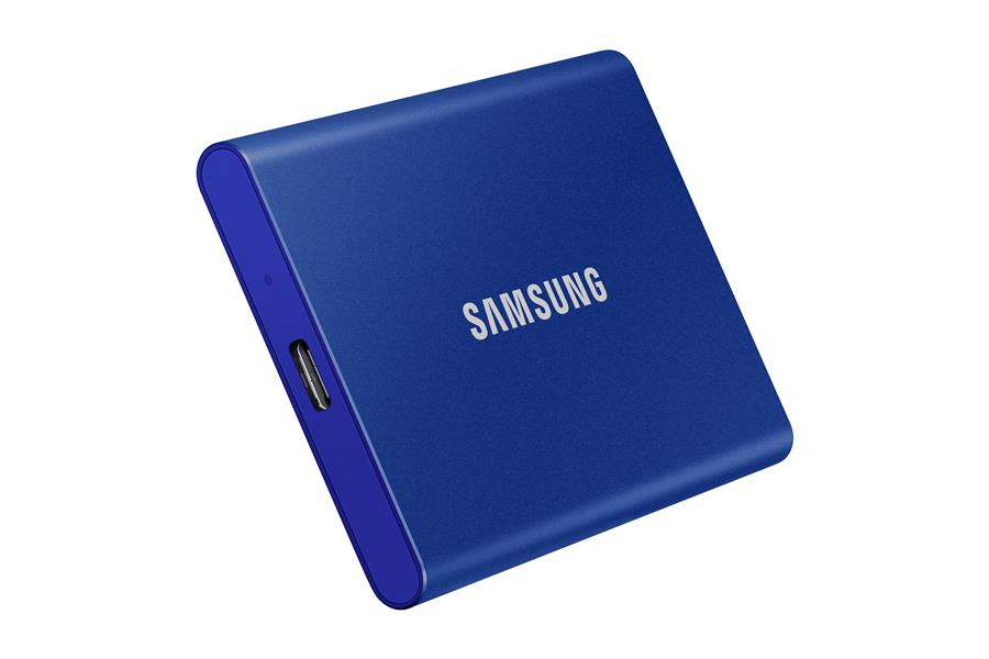 Samsung Portable SSD T7 2 TB Blauw