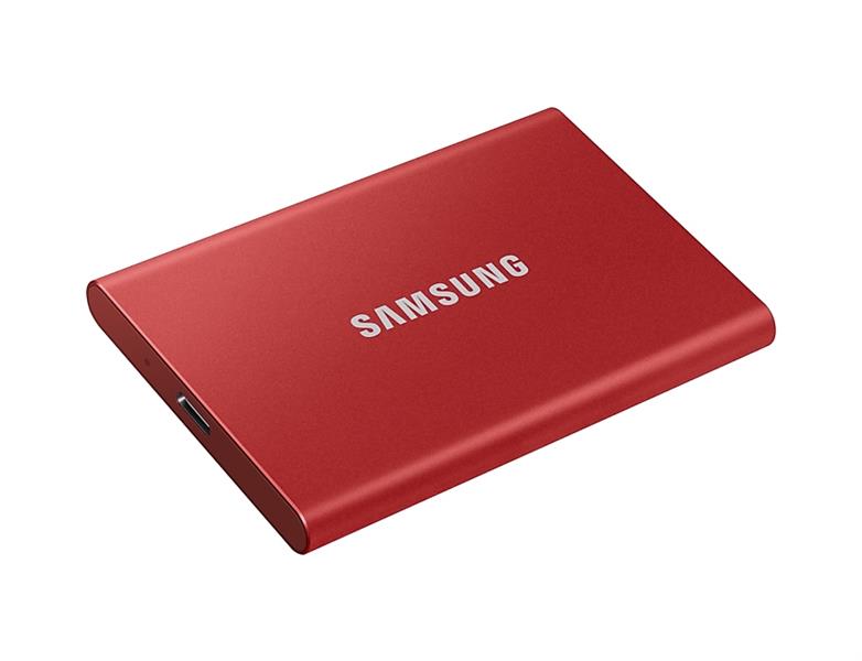 Samsung Portable SSD T7 500 GB Rood