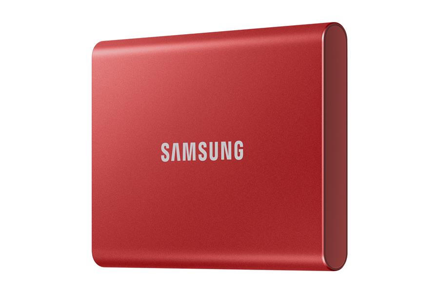 Samsung Portable SSD T7 500 GB Rood