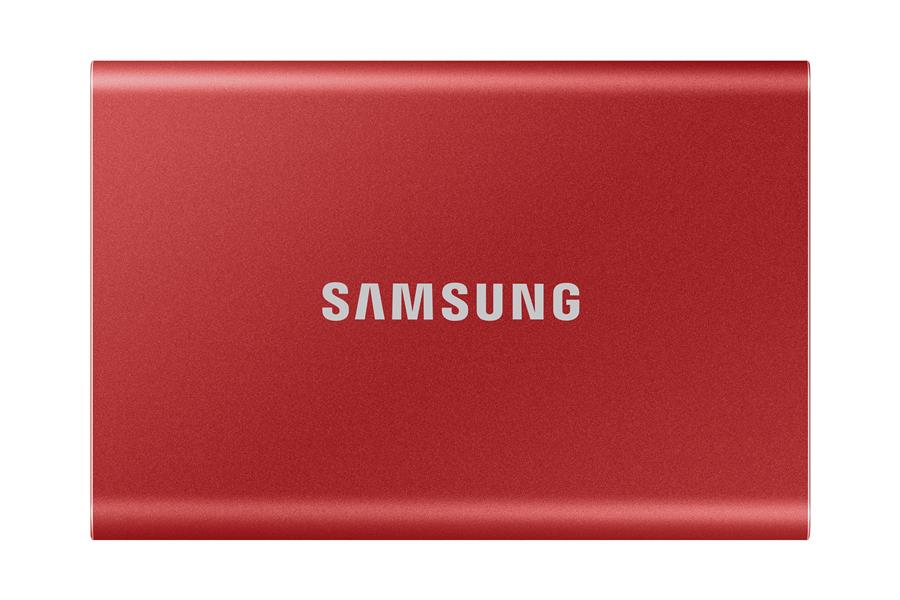 Samsung Portable SSD T7 500 GB Rood