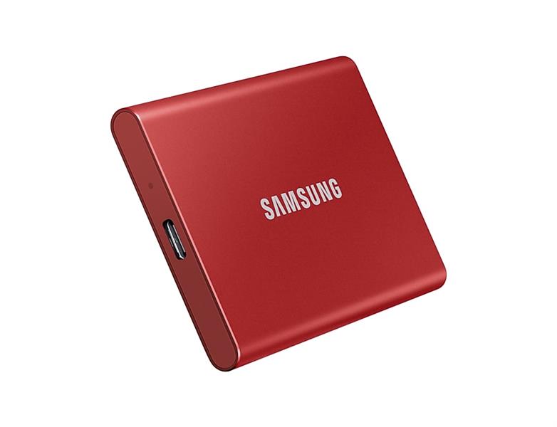 Samsung Portable SSD T7 500 GB Rood