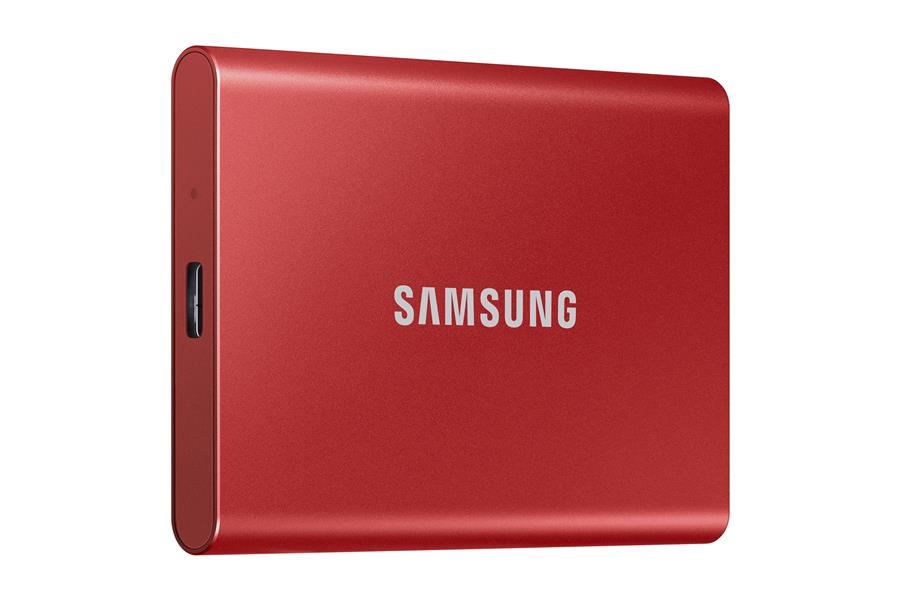 Samsung Portable SSD T7 500 GB Rood