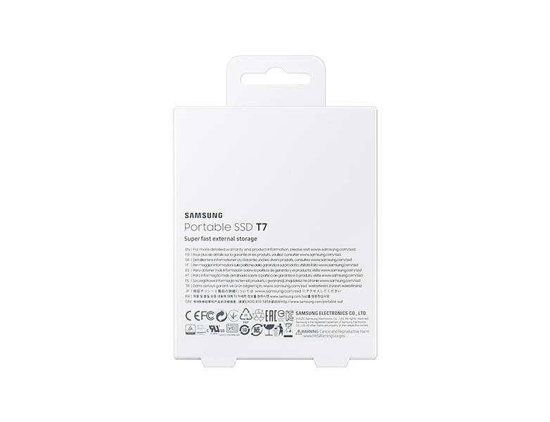 Samsung Portable SSD T7 500 GB Rood