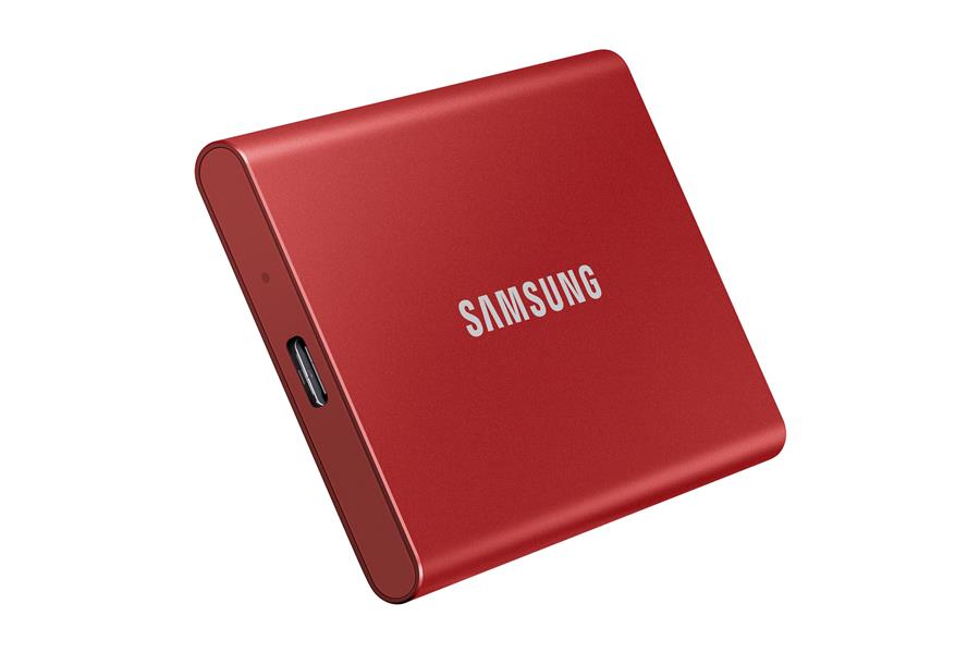 Samsung Portable SSD T7 1 TB Rood