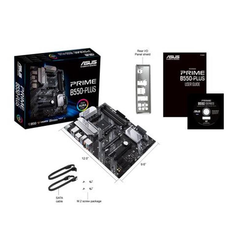 ASUS PRIME B550-PLUS Socket AM4 ATX AMD B550