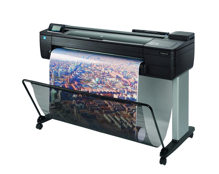HP Designjet T730 36 grootformaat-printer Thermische inkjet Kleur 2400 x 1200 DPI A0 (841 x 1189 mm) Ethernet LAN