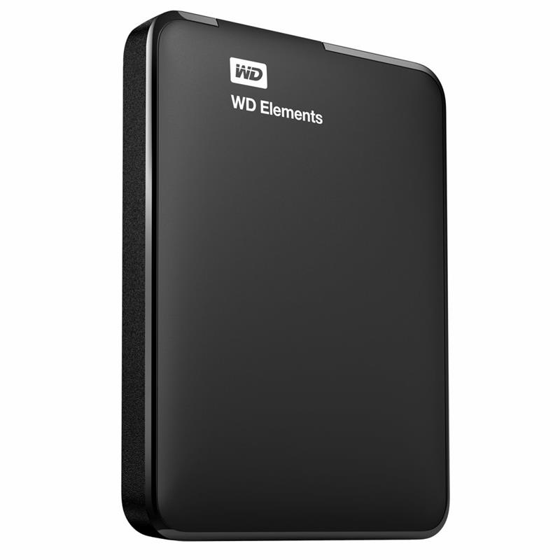 Western Digital Elements SE Black External HDD 4TB USB3 1 Gen1 5400RPM